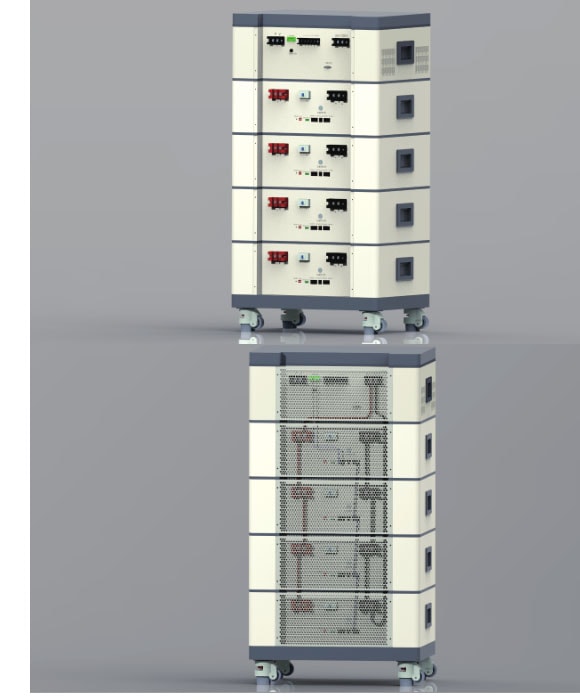51.2V 100Ah Hybird inverter vertical energy storage system for bakcup power UPS